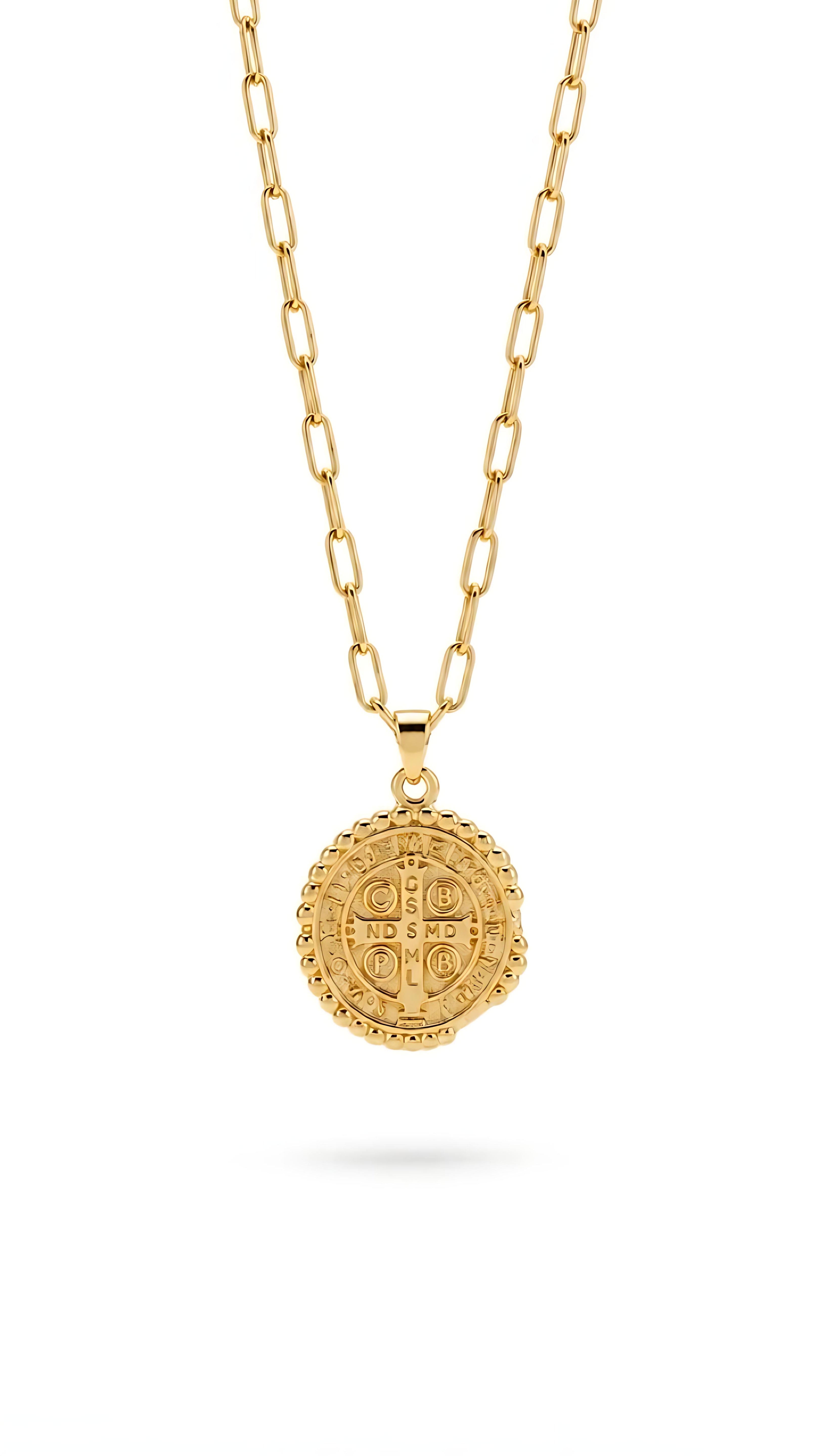 Cadena Devotion, San Benito reversible ✨
