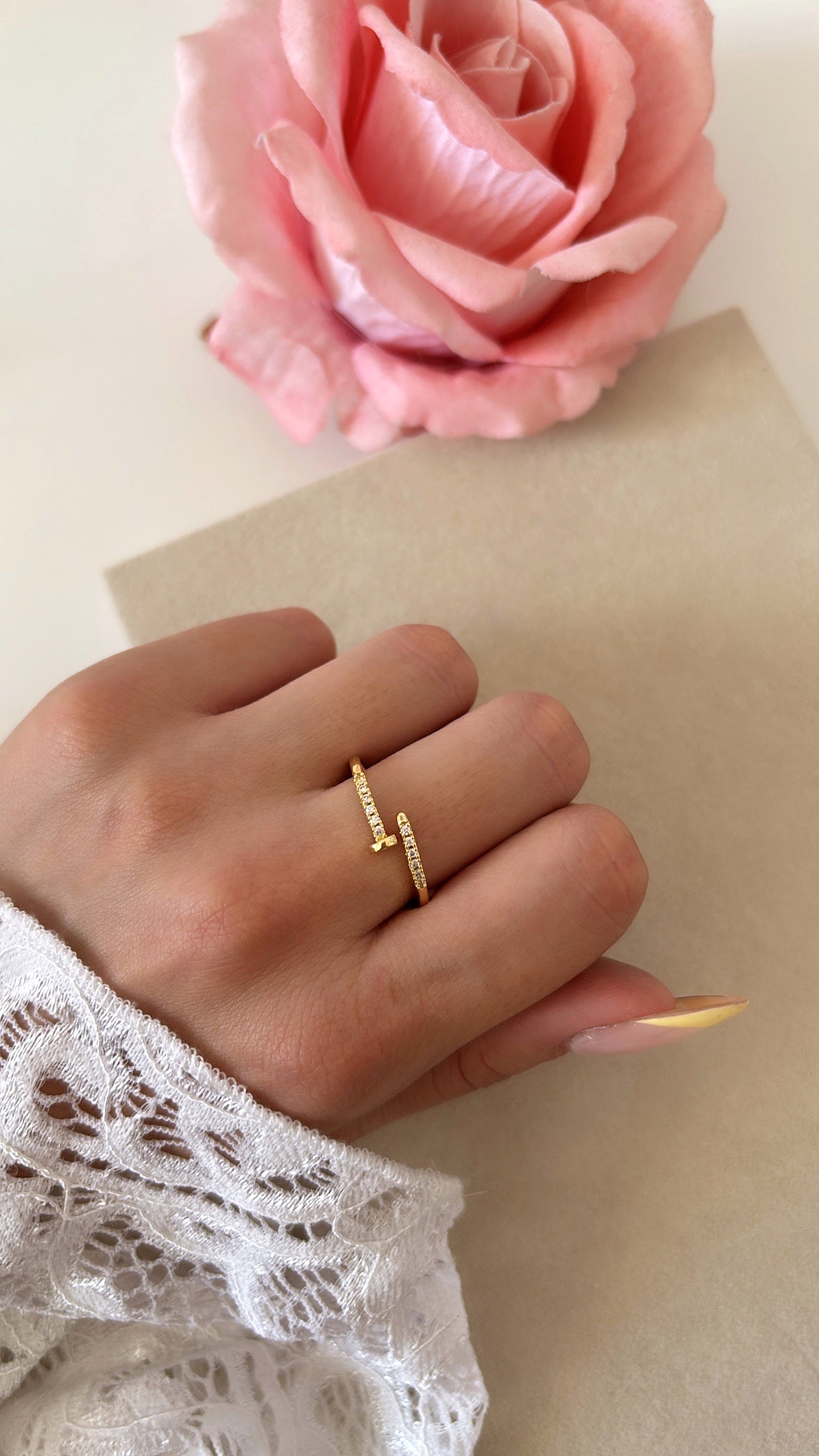 Anillo SELENE ✨ Ajustable