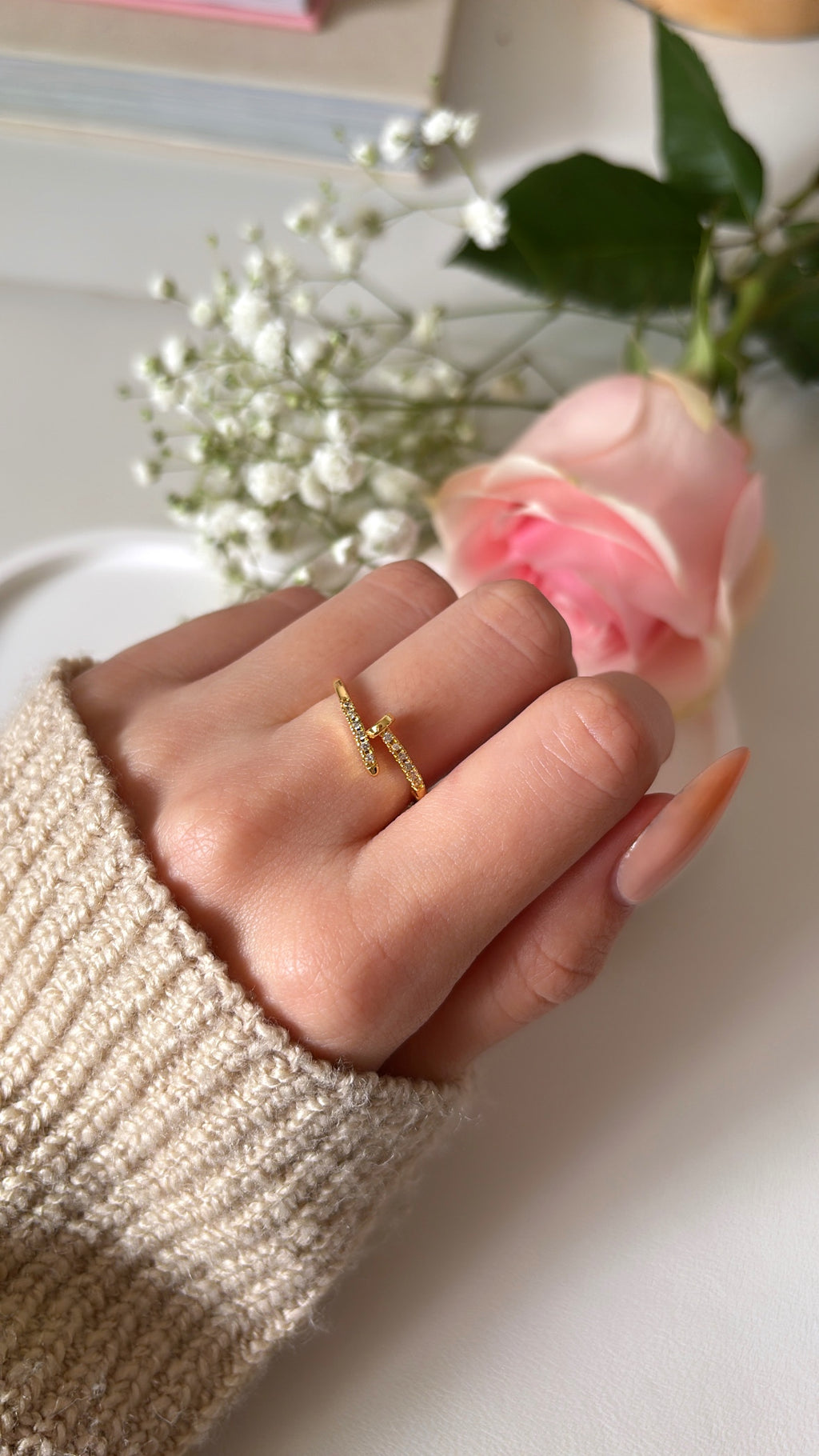 Anillo Selene ✨ Ajustable