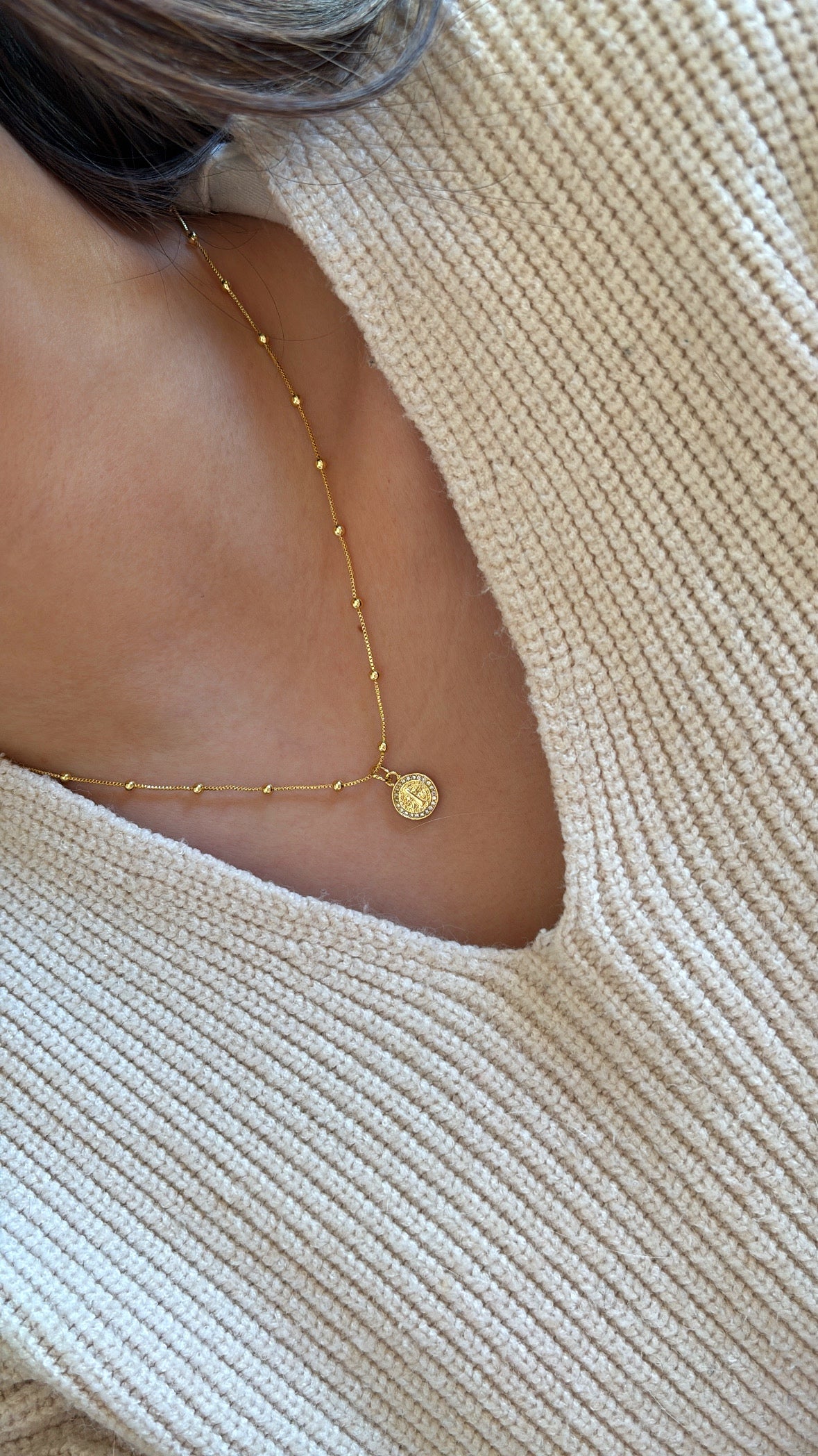 Cadena San benito reversible | pequeña ✨
