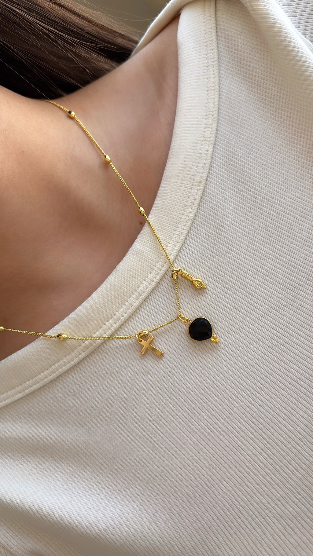 Collar Fé, fuerza, protección y valentía ✨