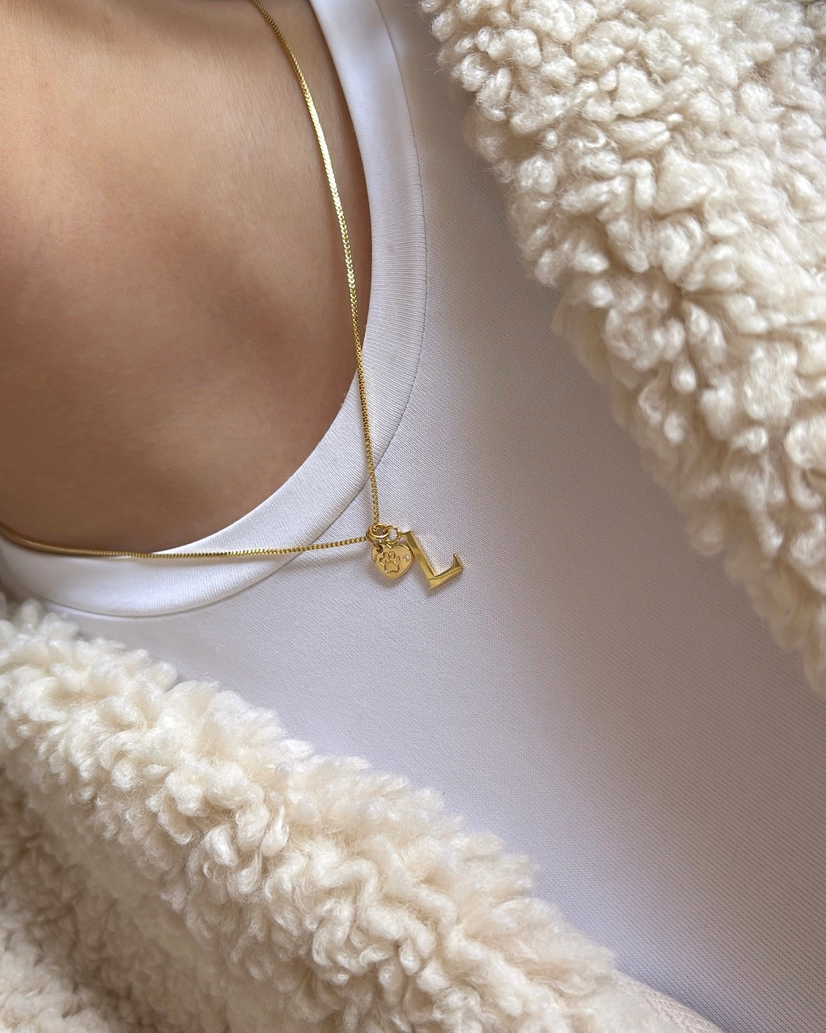 Cadena “Siempre Juntos” Inicial y Patita ✨