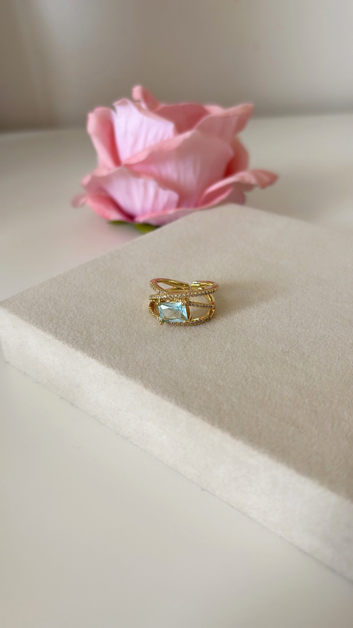 Anillo Ajustable Marfil