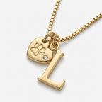 Cadena “Siempre Juntos” Inicial y Patita ✨