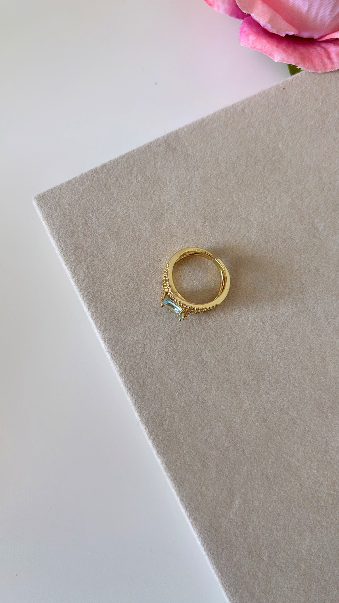 Anillo Ajustable Marfil