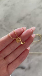 Cadena “Siempre Juntos” Inicial y Patita ✨